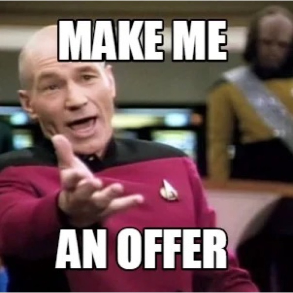 Make me an offer
